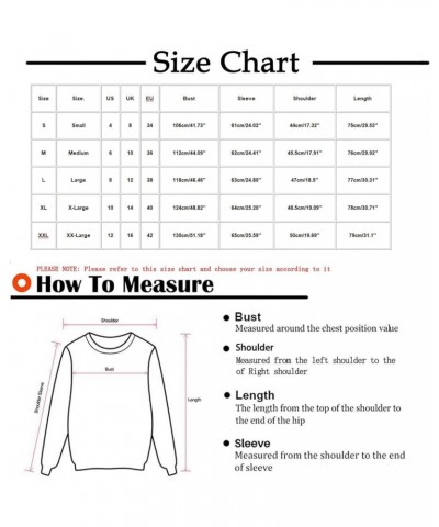 Fleece Sweatshirts for Women Winter Warm Sherpa Lined Shirts Fuzzy Pullover Top Soft Crewneck Blouse Thermal Underwear E01 El...