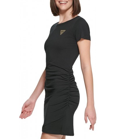 Women's Stretchy T-Shirt Dress Black $38.63 T-Shirts