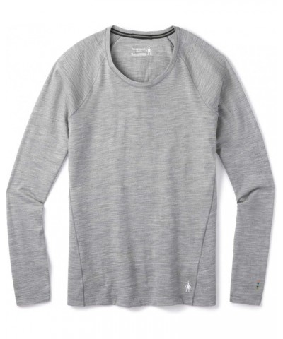 Women's Merino 150 Baselayer Long Sleeve Large Light Gray Heather $37.95 Activewear