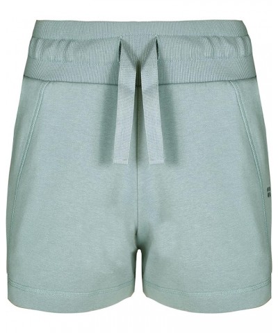 Women's Revive High Waist Lounge Sweat Shorts Vapour Blue $18.24 Activewear