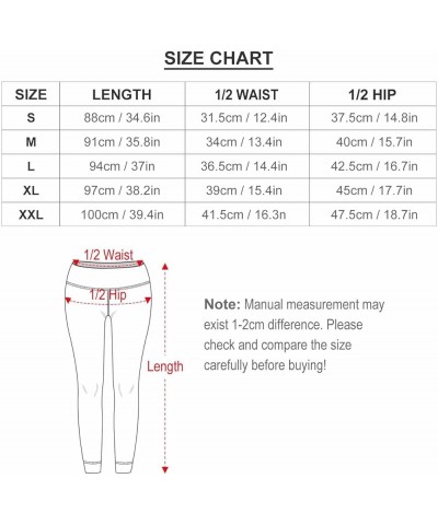 Cute High Waist Yoga Pants for Women with Pockets, Tummy Control Running Sports Workout Yoga Leggings 80s 90s $18.13 Leggings