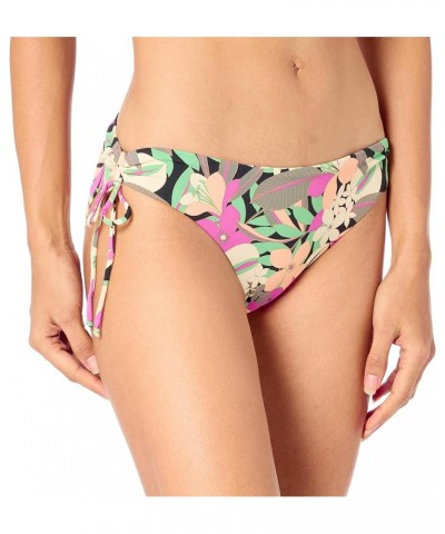 Women's Standard Beach Classics Hipster Bikini Bottom Anthracite Palm Song 241 $10.08 Swimsuits