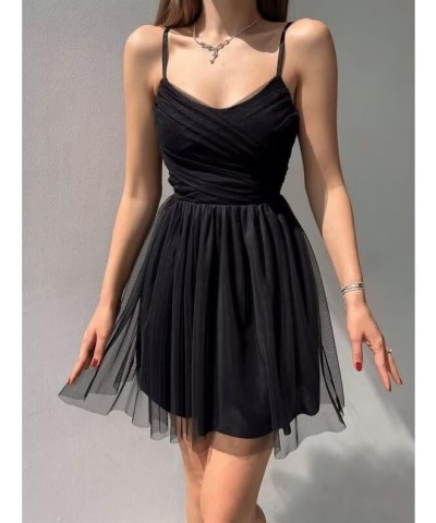 Tulle Homecoming Dresses for Teens Spaghetti Straps Short Mini Prom Party Cocktail Gowns Dusty Rose $32.99 Dresses