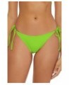 Kira - Women's Side Tie Bikini Bottom with Cheeky Coverage, Sexy Swimwear Separates for Women Lime $13.95 Swimsuits