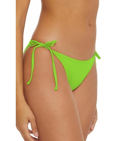 Kira - Women's Side Tie Bikini Bottom with Cheeky Coverage, Sexy Swimwear Separates for Women Lime $13.95 Swimsuits