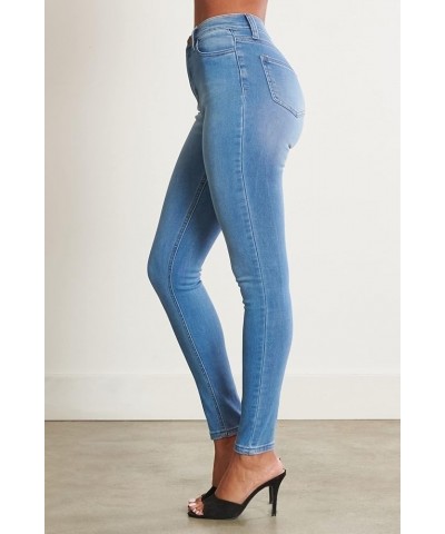 Women's Denim Skinny Jeans – High Waisted Signature Tinted Vintage Wash Super Stretch Casual Slim Fit Pants Medium Stone $21....