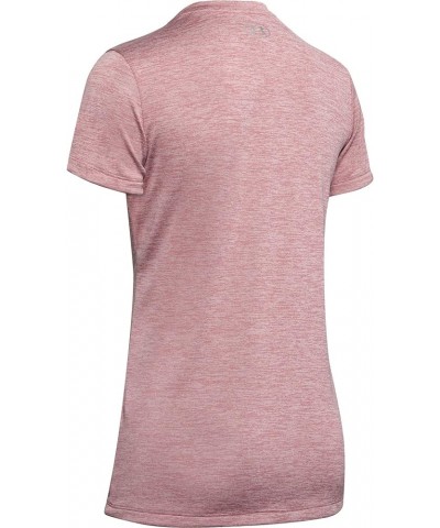 Women's UA Twist Tech™ V-Neck Hushed Pink (662)/Metallic Silver $12.24 Activewear