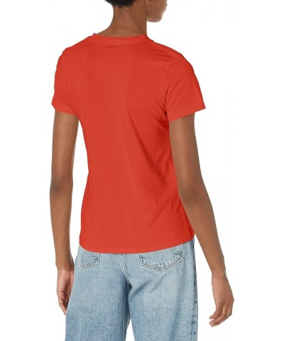 Women's Essential Crew Tee Vermillion $20.81 Others