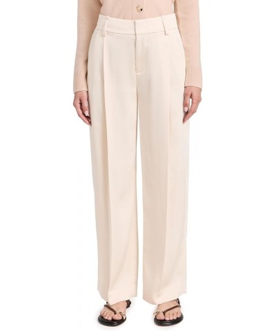 Women's Satin Wide Leg Pants Enoki $98.51 Shoes