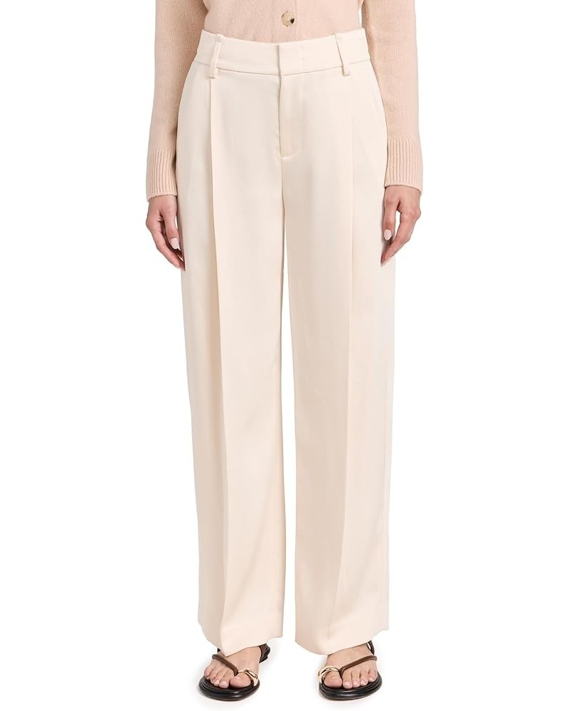 Women's Satin Wide Leg Pants Enoki $98.51 Shoes