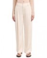 Women's Satin Wide Leg Pants Enoki $98.51 Shoes