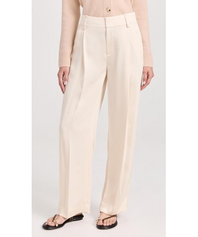 Women's Satin Wide Leg Pants Enoki $98.51 Shoes