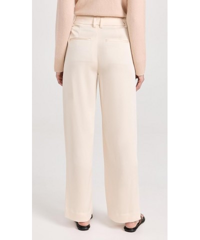 Women's Satin Wide Leg Pants Enoki $98.51 Shoes