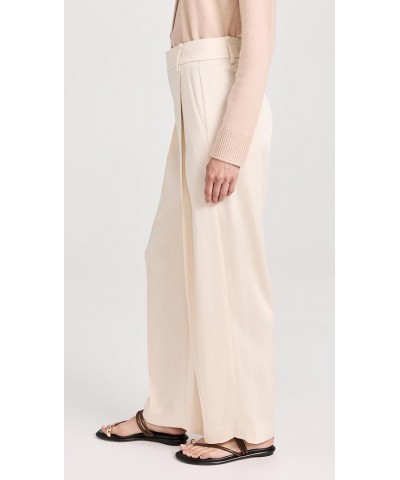 Women's Satin Wide Leg Pants Enoki $98.51 Shoes