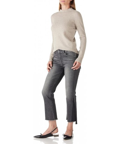 Woman's Merino Wool Sweater Women Crewneck Long Sleeve Pullover Light Brown $35.16 Sweaters